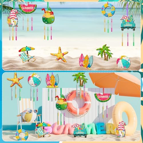 JellyArch Summer 30 Pack DIY Wind Chime Kit Art and Crafts - Image 5