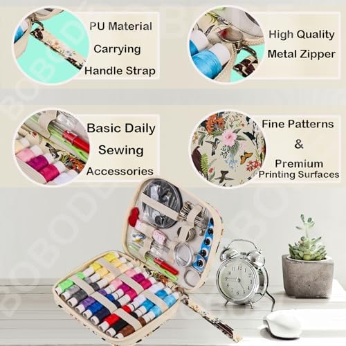 Travel Basic Hand Sewing Kit for Adults with Sewing Thread - Image 3