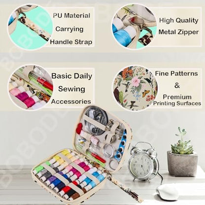 Travel Basic Hand Sewing Kit for Adults with Sewing Thread - Image 3