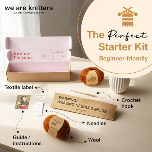 We Are Knitters Osiris Snood Kit | Beginner Crochet Gift Kit | Easy Warm Winter Snood | Stylish DIY Handmade Accessory Set Cozy Relaxing Craft GiftPro - Image 3