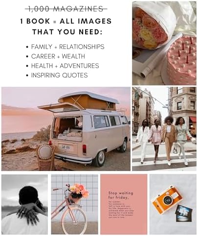 Lamare Vision Board Book for Black Women – 1000+ Vision Board Supplies - Image 5