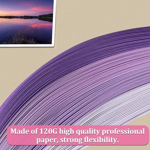 Zorfeter 9 Sets Multi-Color Quilling Paper Strips Kits - Image 2