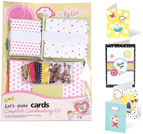 Huralona Greeting Card Making Supplies Envelope Kit Gift Anniversary Craft by Huralona