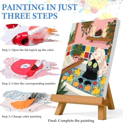 WUDWL Paint by Numbers Kit for Adults Beginner, with Framed - Image 6