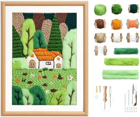 clberni Punch Needle Kit, Punch Needle Kits Adults Beginner by punchneedlekitadult