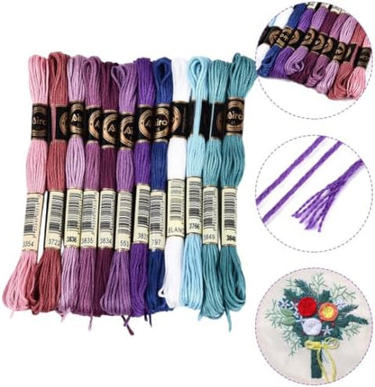 105 Yards Embroidery Floss Colored Thread for Hand Sewing DIY - Image 7