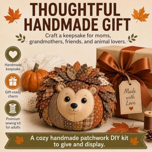 DIY Animal Pumpkin Fabric Sewing Kit (#E) - Image 3