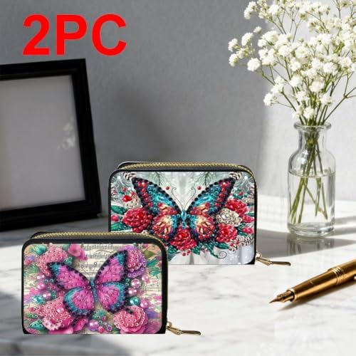 DDGYP 2PCS DIY Diamond Painting Wallet Making Kit,3.14 * 4.33 * 0.98in - Image 4