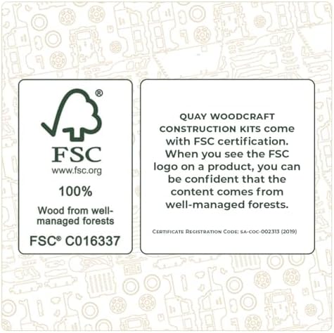 Stag QUAY Woodcraft Construction Kit FSC - Image 4