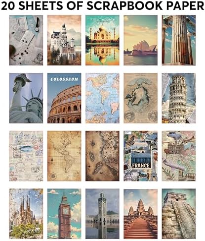 Travel Stickers for Scrapbooking & Journaling - Travel Scrapbook Supplies - Image 6