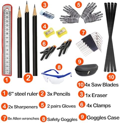 38-Piece Kids Real Tool Set with Tool Bag & Woodworker Apron, Hand Saw, Children Construction Tools for Ages 6+, Boys & Girls Birthday Gift for DIY Building and Woodworking - Image 3