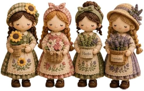 DHJJXQGX Patchwork Fairy DIY Sewing Kits Craft Kit for Adults Decor Gift by Unknown
