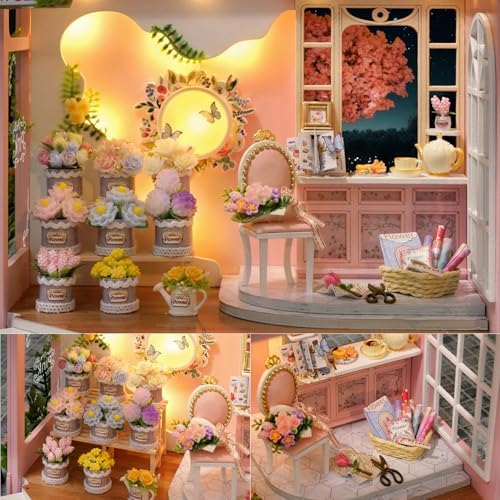 DIY Miniature Dollhouse Kit with Furniture Plus Dust Proof & Music Movement - Image 6