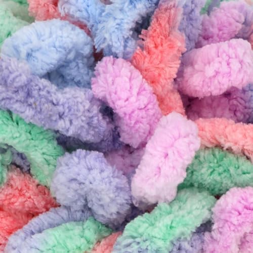 JubileeYarn Fun Finger Loops Yarn - 100g/Skein Jumbo Polyester - Eros - 6 Skeins - Image 3