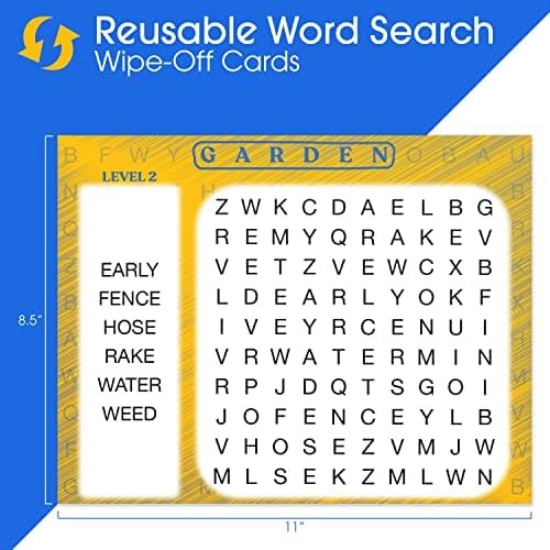 Keeping Busy Word Search 2 Dementia Activities for Seniors | Alzheimer Products for Elderly Patients | Fun Memory Game Toy & Cognitive Brain Puzzle for Senior Citizens w/Memory Loss or Alzheimers - Image 2