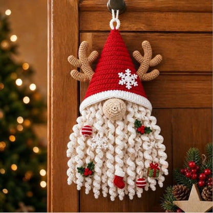 DIY Seasonal 3D Crochet Door Hanger Kit Collection, Halloween Handmade - Image 5