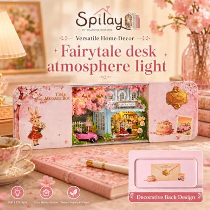 Spilay DIY Miniature House Kit for Adults, Miniature Dollhouse Kit - Image 4