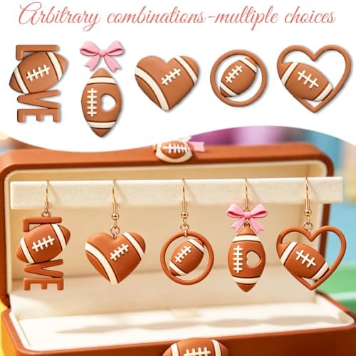 ORIGACH 20 Pcs Football Themed Polymer Clay Cutters Set - Image 4