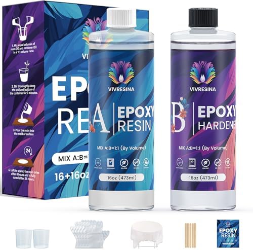 Vivresina Epoxy Resin Kit 32 OZ for Crafts by VIVRESINA-VIVRESINA