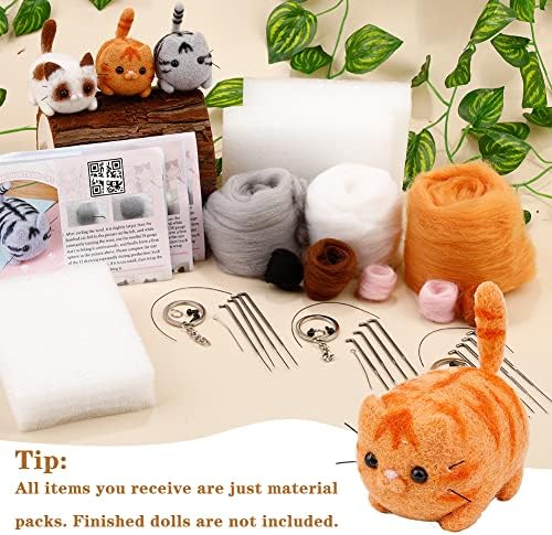 SHWAKK Needle Felting Kits, Needle Felting Starter Kit for Adult - Image 6