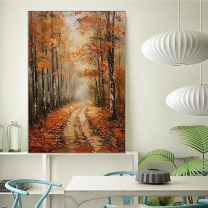 WUDWL Fall Paint by Numbers Kit for Adults,Color By Numbers for Adults - Image 3