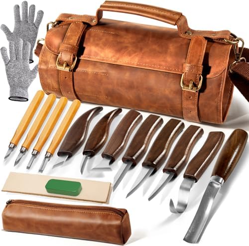 bellaDimora Wood Carving Kit 16-Piece by bellaDimora