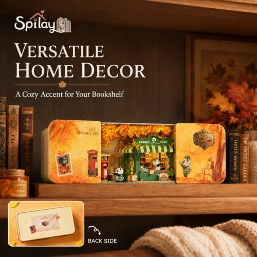 Spilay DIY Miniature House Kit for Adults, Miniature Dollhouse Kit - Image 4