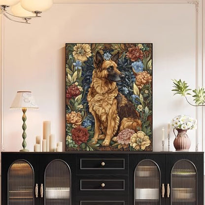 XTCIXAL Paint by Numbers Kit for Adults, Dog, 16X20 Inch - Image 3