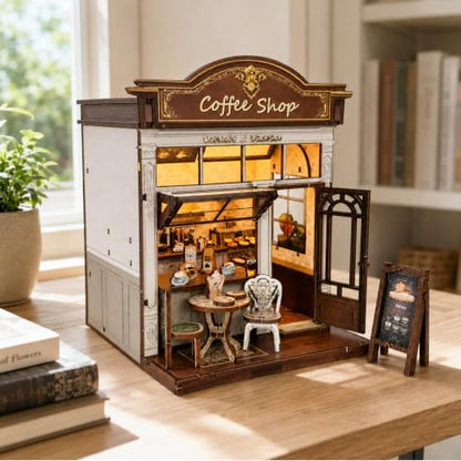Book Nook Kit, DIY Miniature House Dollhouse Kit for Adults - Image 5