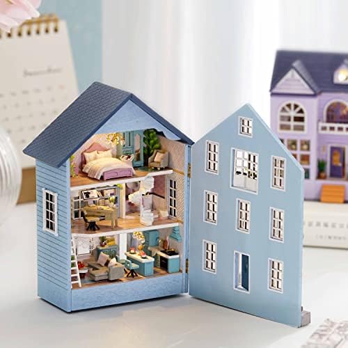 CUTEROOM DIY Miniature House Kit Wooden Craft Gift for Adult-Molan House - Image 3