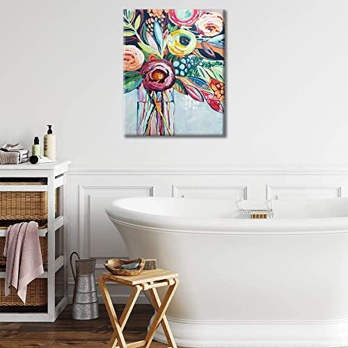 Abstract Flowers Paint by Number Kits for Adults Beginner, Vase Design - Image 2
