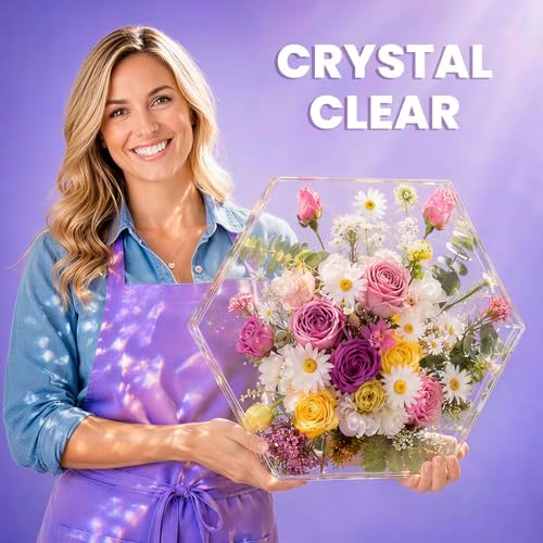 LET'S RESIN 34oz Crystal Clear Epoxy Resin, Casting Resin for Beginners - Image 2
