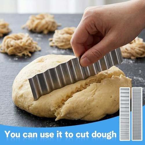 Sorcristy 3 Pieces Wave Blades Polymer Clay Cutters, Premium - Image 4