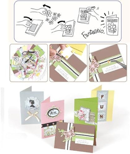 Huralona Greeting Card Making Supplies Envelope Kit Gift Anniversary Craft - Image 3