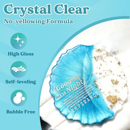 Let's Resin 72OZ Fast Curing Epoxy Resin Kit,Demold in 4 Hours - Image 3