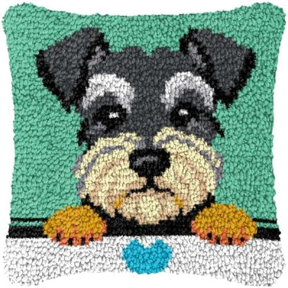 YOOTOM Dog Latch Hook Pillow Kits,Crochet Cushion Making Crafts by YOOTOM