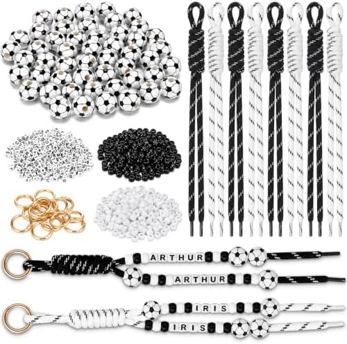 878 Pcs 14 Set Volleyball/soccer Paracord Keychain Making Kit by Cunno