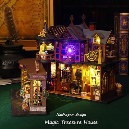 Spilay DIY Miniature House Kit for Adults, Miniature Dollhouse Kit - Image 3