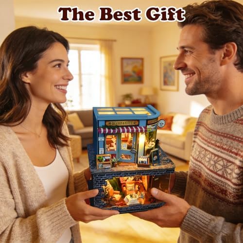 DIY Miniature House Kit, Mini House Building kit for Adults, Detective Agency - Image 7