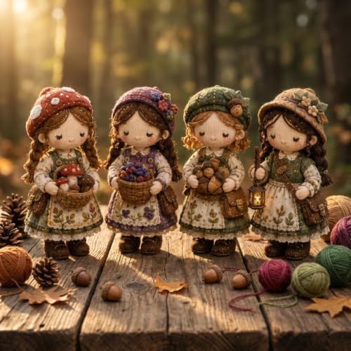 Forest Patchwork DIY Kit Series Beginner Sewing Craft Kit, #F by Unknown