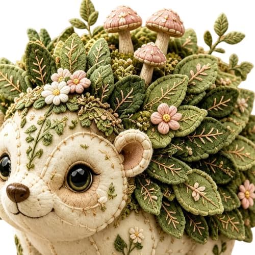 Handmade Sewing Craft Kit with Pre-Cut Fabric & Stuffing - Image 6