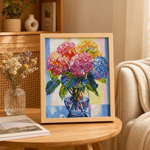 WUSARPLY Flower Stamped Cross Stitch Kits for Beginners Adults - Image 2