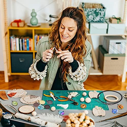 110Pcs Pendant Trays, Round Tray Set, Alloy Tray Charms Bulk, Bezel Pendant Trays for Homemade Jewelry and Necklaces, DIY Crafts, Resin Art, Paint Pour Skins, Costume Jewelry - Image 5