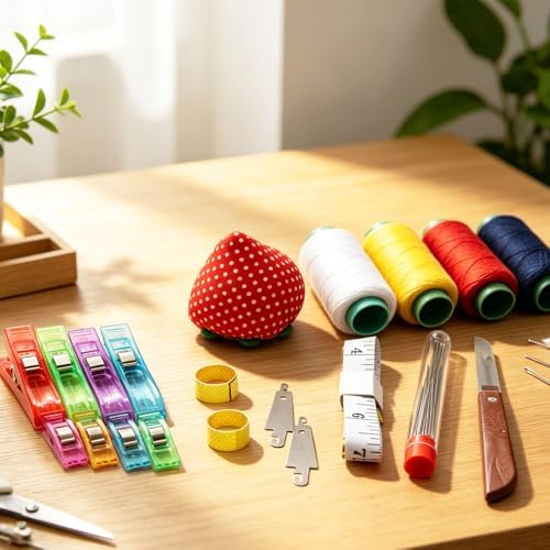 86PCS Sewing Kit for Adults, Complete Hand Sewing Supplies with Storage Bag - Image 5