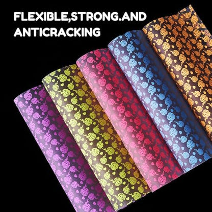 JoyCat Floral Glow in the Dark Origami Paper, 50 Sheets, 6x6 Inch - Image 5