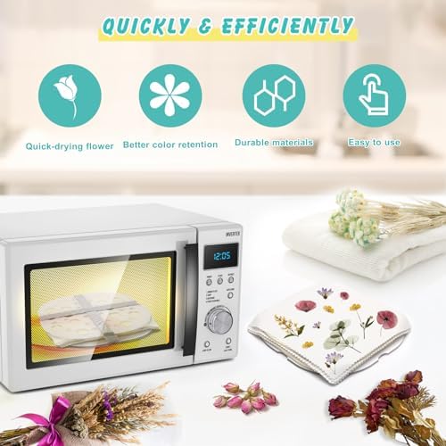 Coldairsoap Microwave Flower Press Kit for Adults 4 Layers 8" x 8" - Image 3