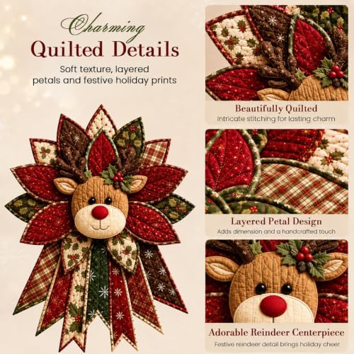 Daily Partner Quilted Christmas Door Hanging DIY Sewing Kit (C) - Image 4