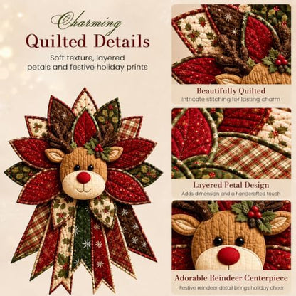 Daily Partner Quilted Christmas Door Hanging DIY Sewing Kit (C) - Image 4