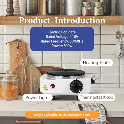 SAEUYVB Candle Making Kit/Supplies with Electric Hot Plate（White） - Image 5