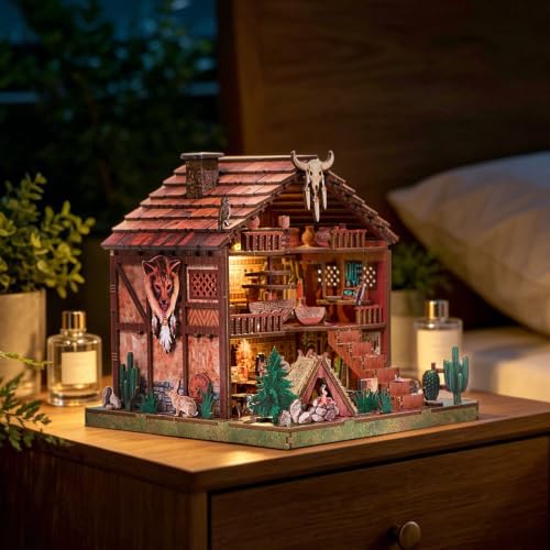 Miniature Dollhouse Kit, DIY Mini House Kit for Adult, Plume Totem - Image 6